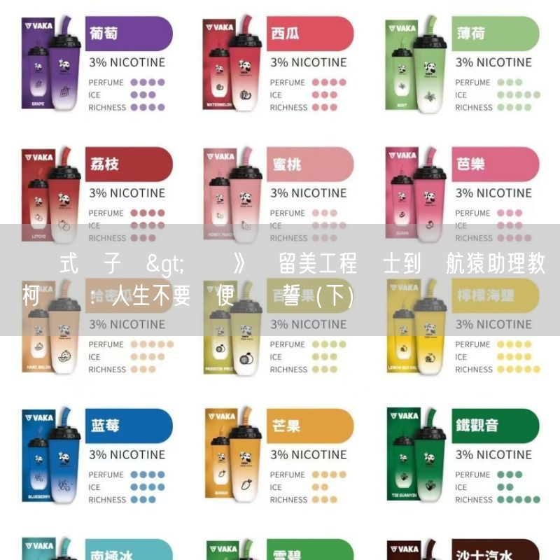 拋棄式電子煙>專訪》從留美工程碩士到領航猿助理教練 柯煥為：人生不要隨便亂發誓（下）